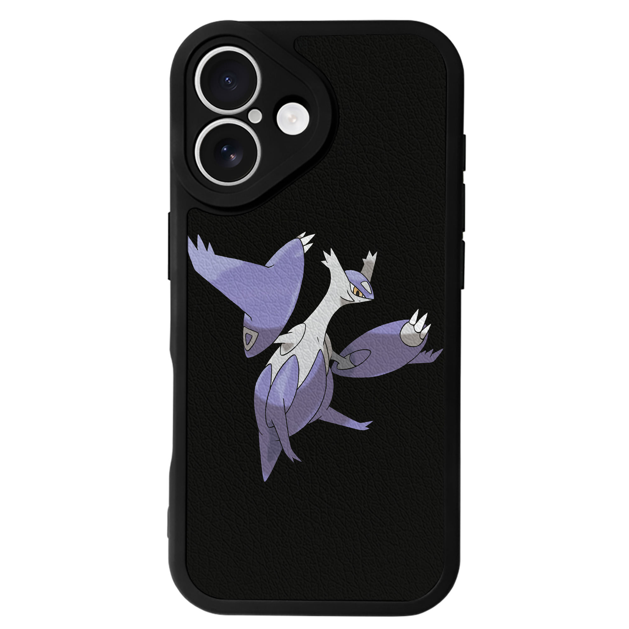 （画像用） ポケットモンスター Pokémon 【iPhone 16シリーズ対応】シリコンスマホケース（レザー調） 材質：シリコン